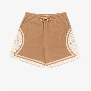 Aimé Leon Dore Lace Camel Court Short - Brand New, Size M